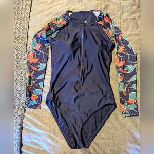 Long Sleeve One Piece Swimsuit